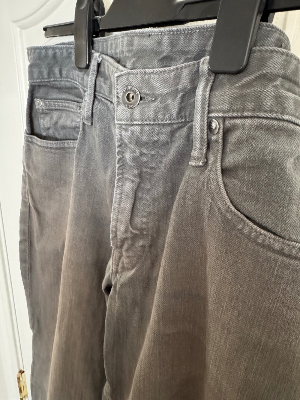 👖 Bonobos Men's Gray Denim Jeans | Straight Fit